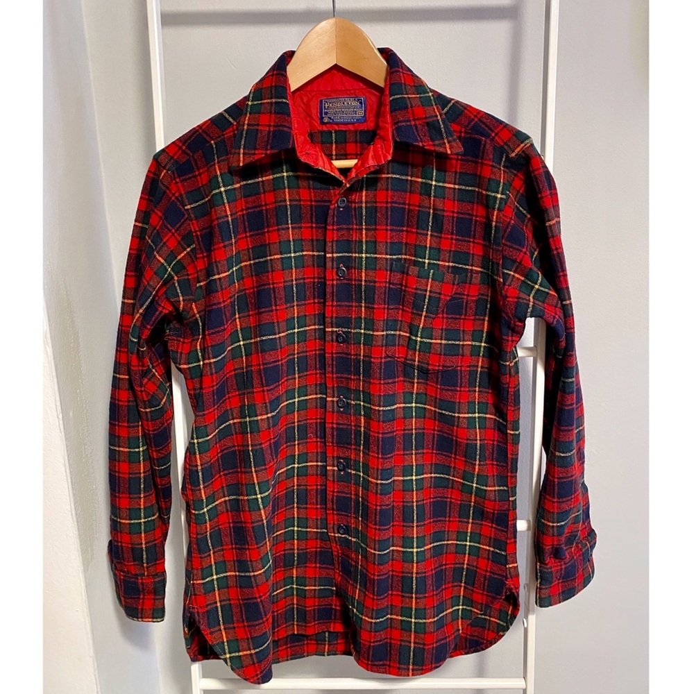 Pendleton Vintage Mens Virgin Wool Shirt